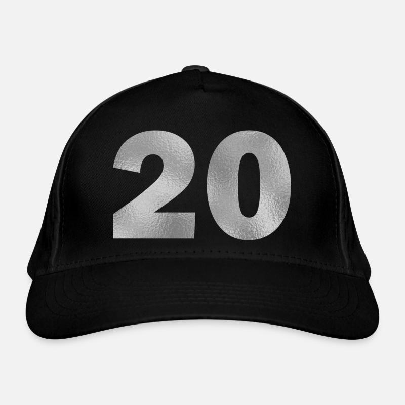 Anniversaire 20 ans Casquette classique bio