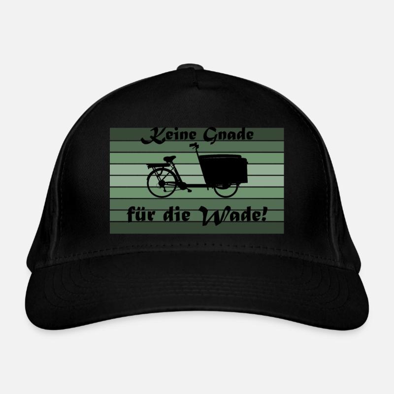 Pas de pitié pour le veau, vélo cargo Casquette classique bio