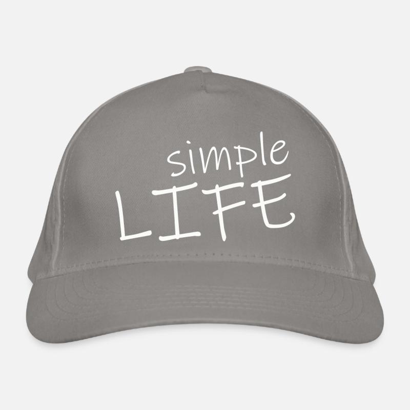 SIMPLE LIFE Organic Baseball Cap