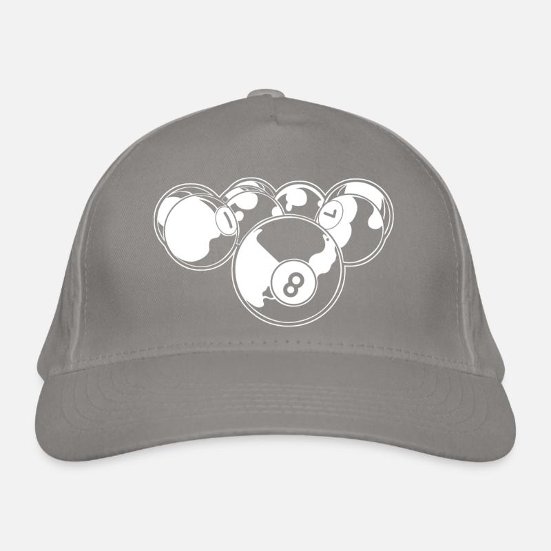 Billard à 8 boules Casquette classique bio