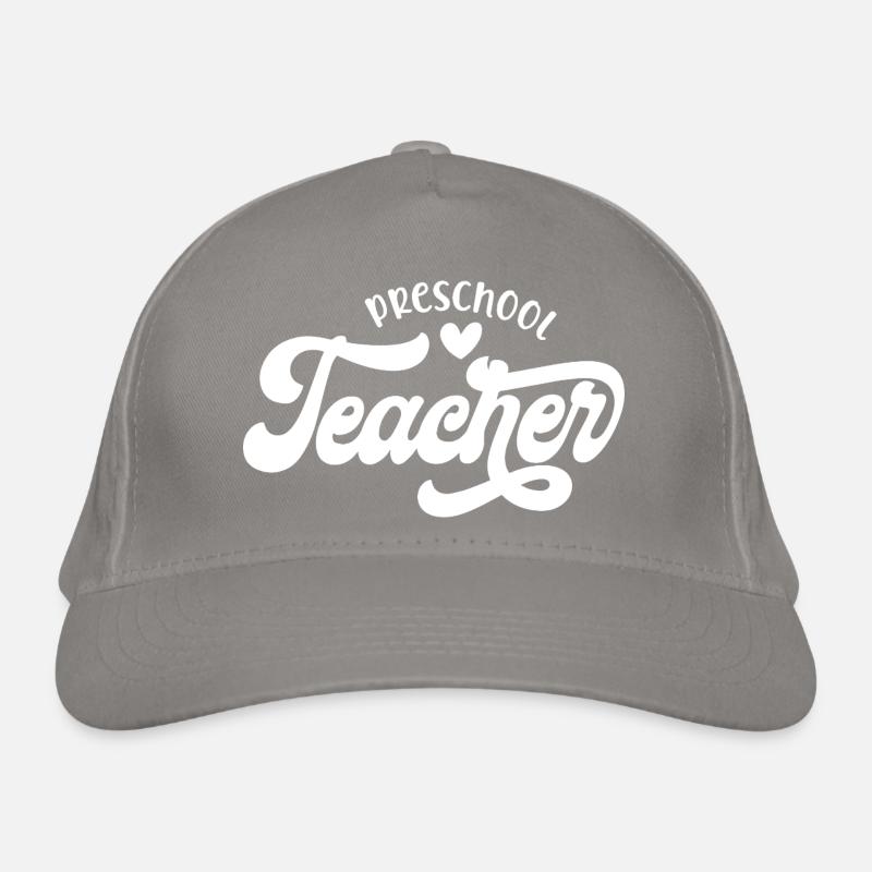 Vorschullehrer Von Herzen kommender Wertschätzungsstil Bio-Baseballkappe