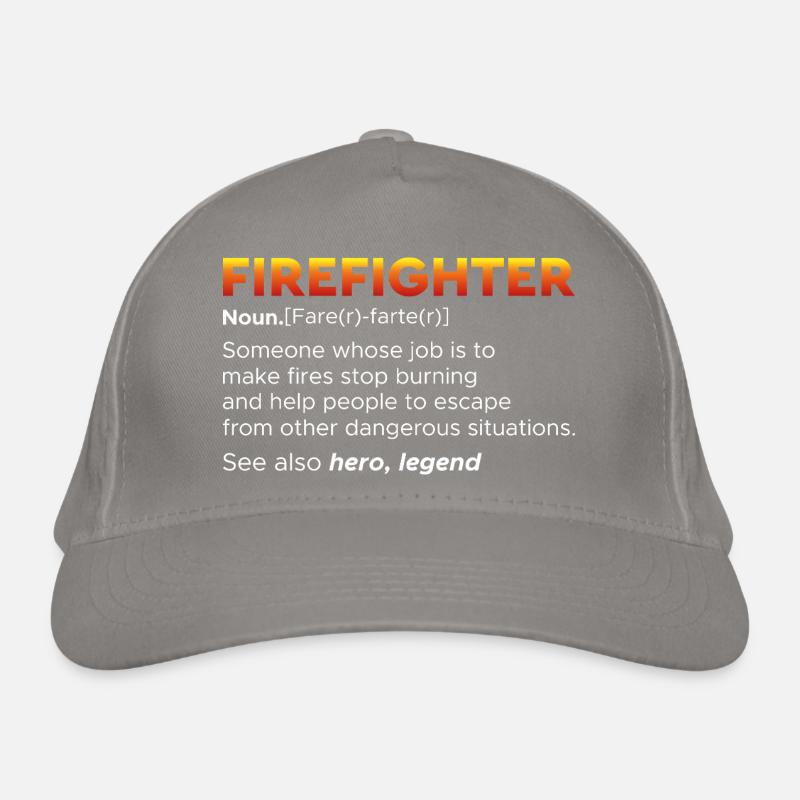 Fire brigade Organic Baseball Cap