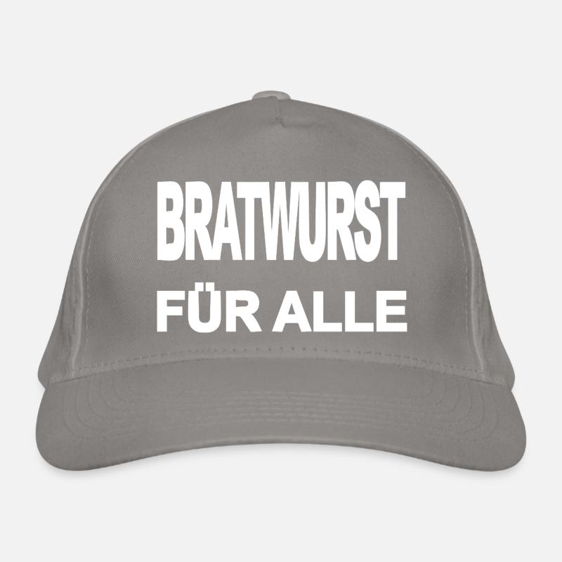 Bratwurst Bio-Baseballkappe