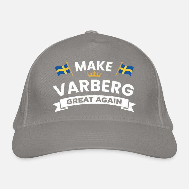 Varberg Pride Banner Emblem Organic Baseball Cap