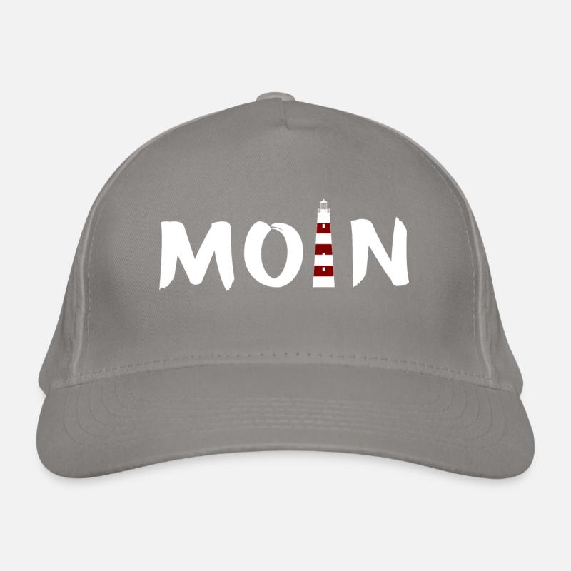 Moin Leuchtturm Bio-Baseballkappe