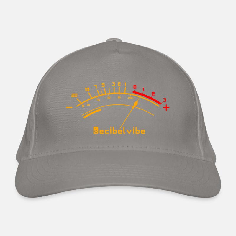 Decibelvibe - Derivate - VU Meter Color Bio-Baseballkappe