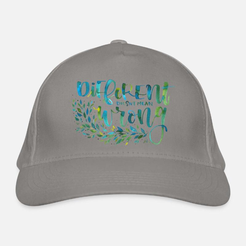 Different, not wrong Organic Baseball Cap