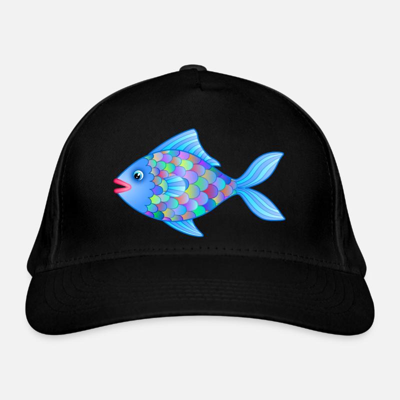 Fatty the Fish Organic Baseball Cap