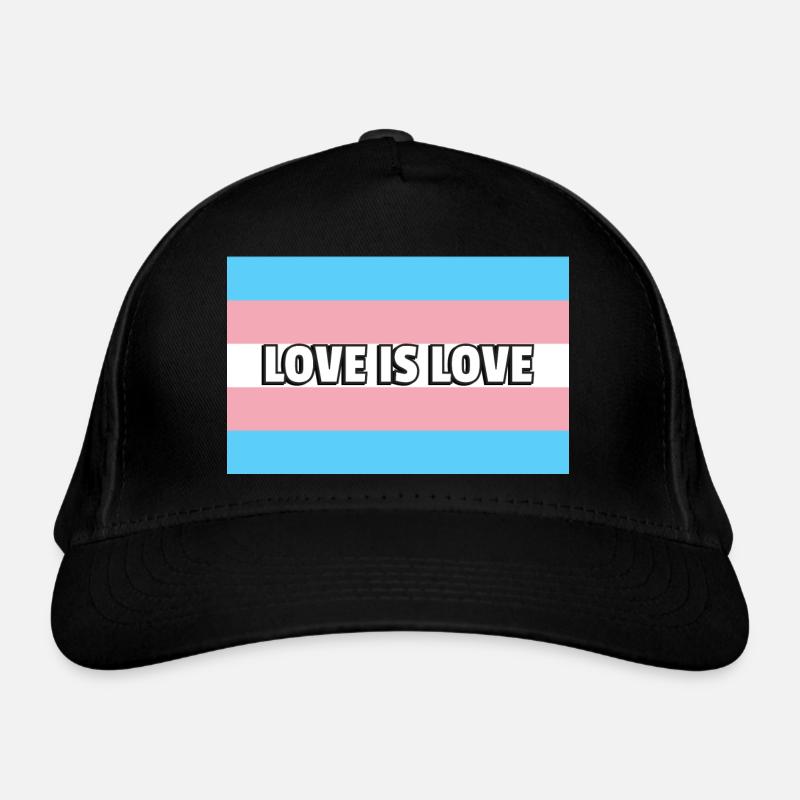 L’amour trans Pride est amour Casquette classique bio