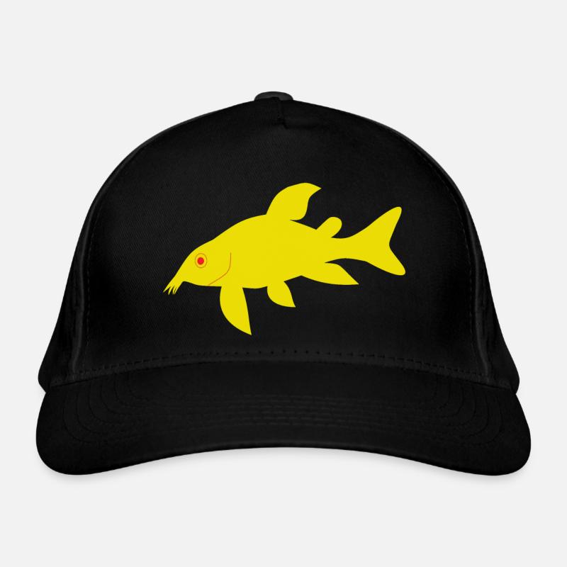 Red and yellow corydoras Organic Baseball Cap