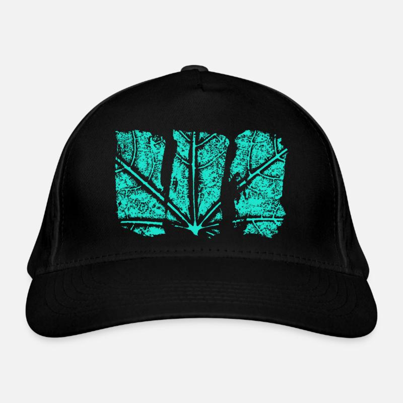 Structure des feuilles - motif abstrait Casquette classique bio