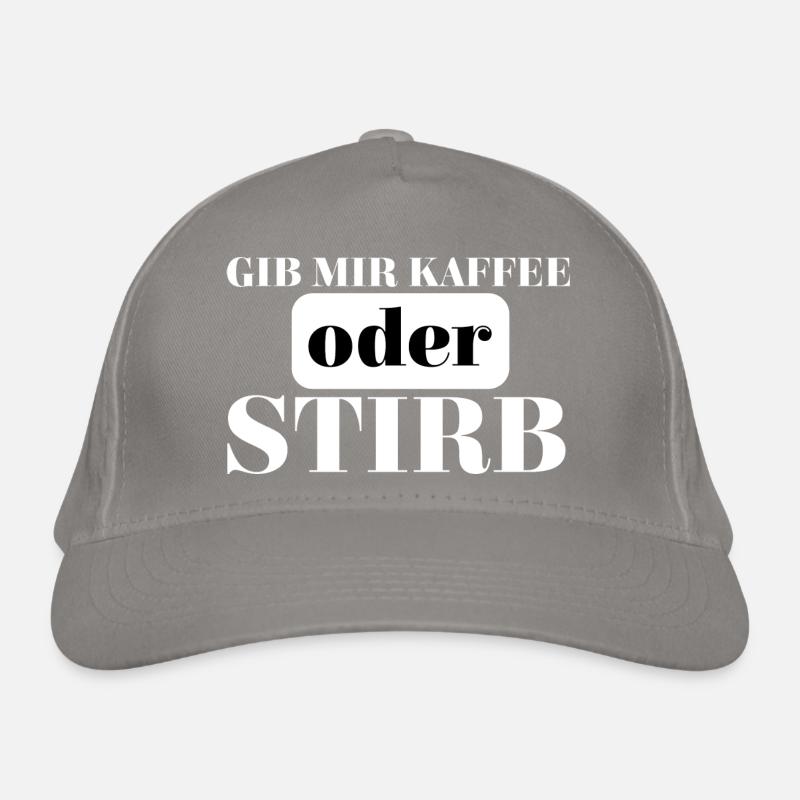Kaffee Bio-Baseballkappe