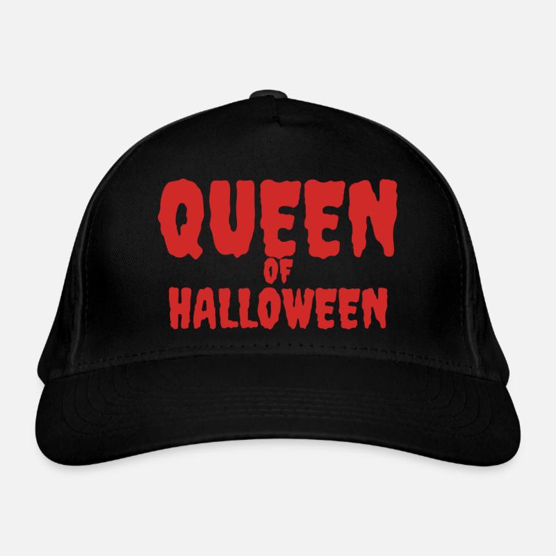 Halloween Queen Graphic Tee Design Organic Baseball Cap
