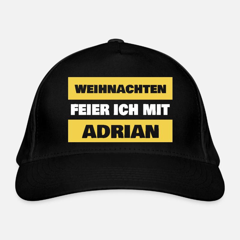 First name Adrian Organic Baseball Cap