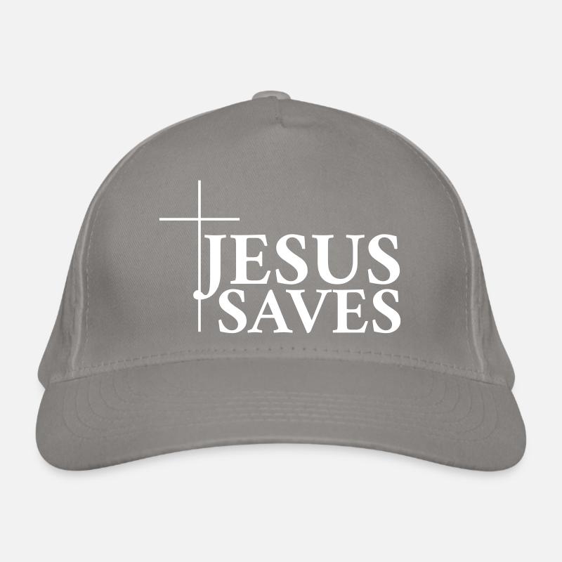 Jesus Rettet Bio-Baseballkappe