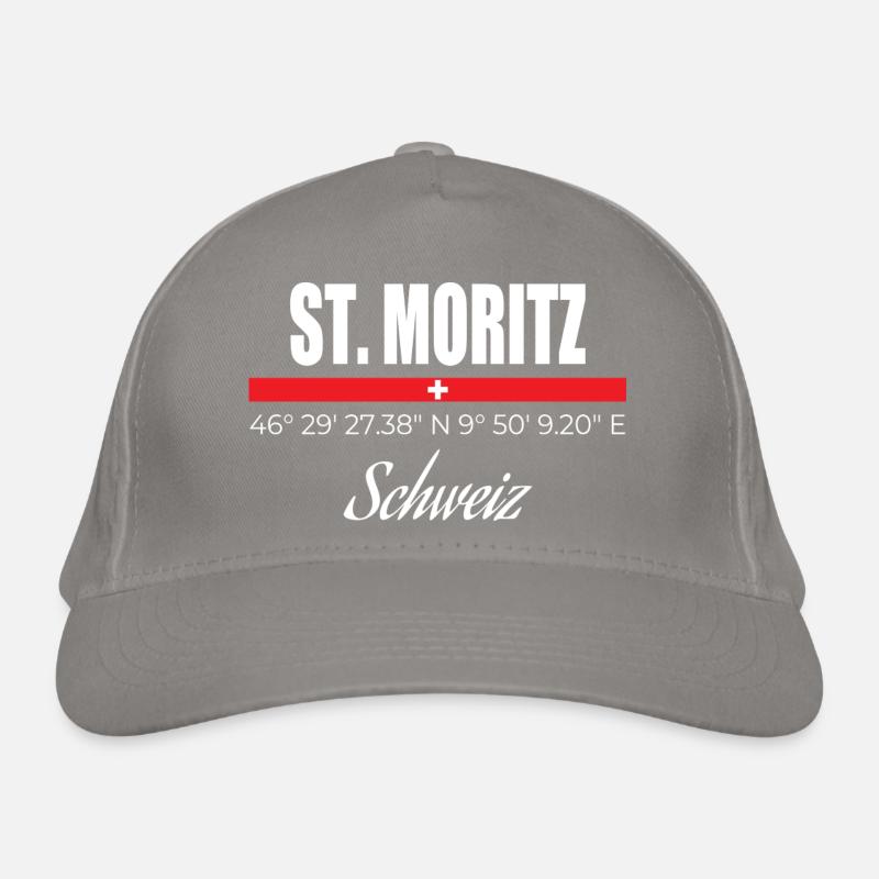 St. Moritz Bio-Baseballkappe