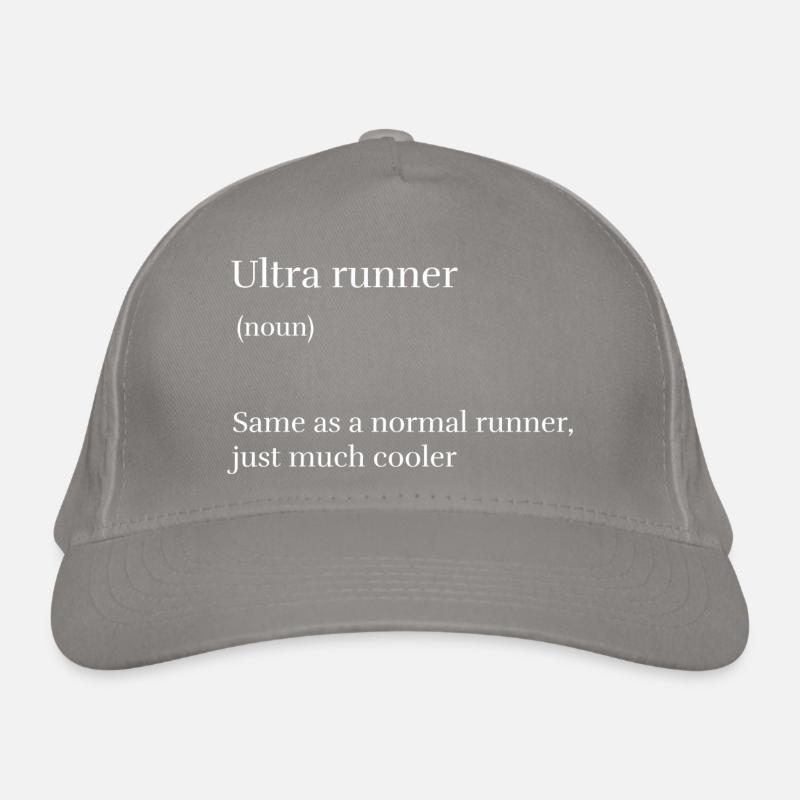 Ultra Runner Same as a Normal Runner Just Much Coo Organic Baseball Cap