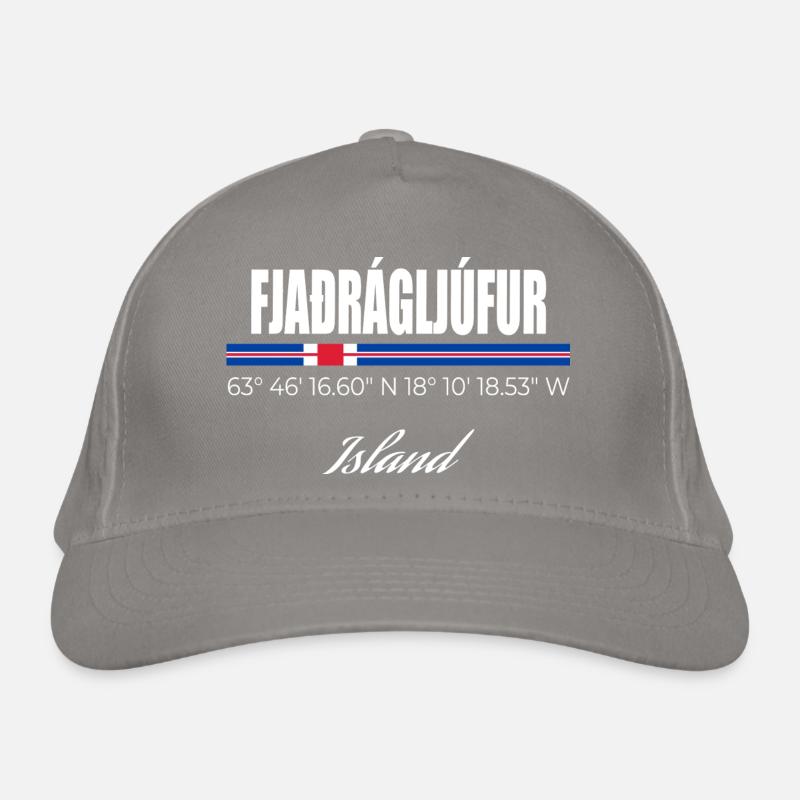 Fjaðrárgljúfur Casquette classique bio
