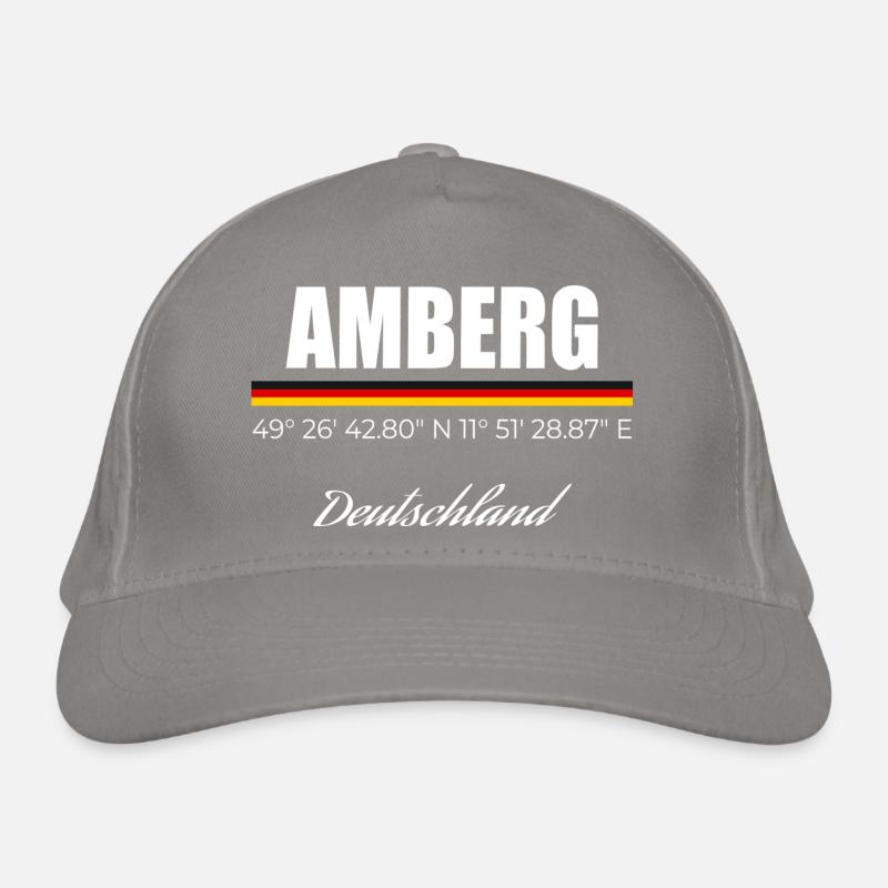 Amberg Bio-Baseballkappe