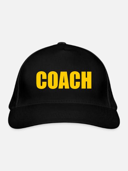 Coach - Bio-Baseballkappe - Schwarz