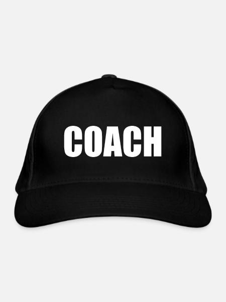 COACH - Bio-Baseballkappe - Schwarz