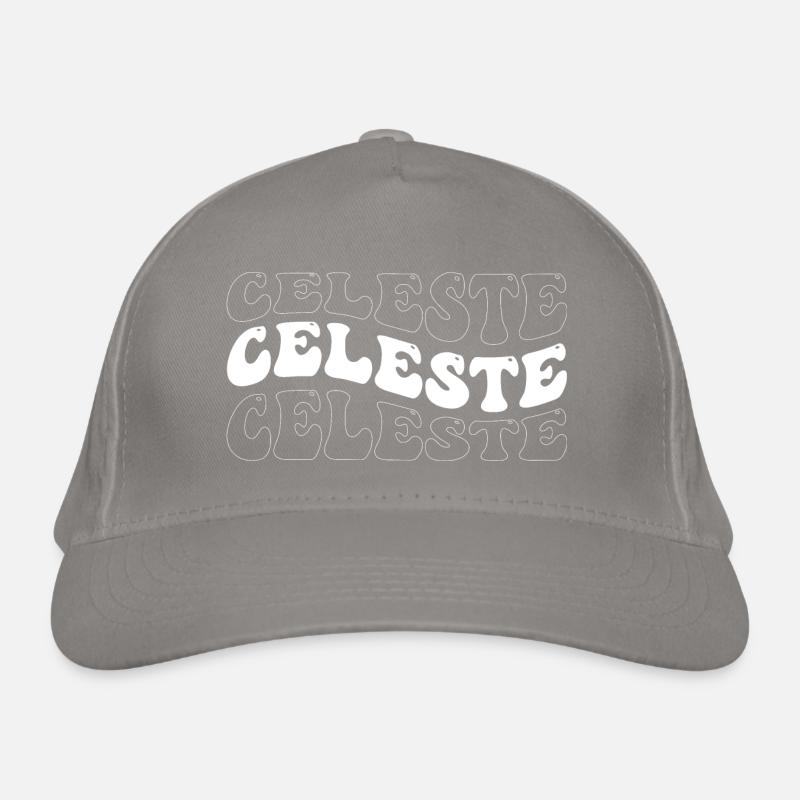 Funny Celeste Groovy 4 Männer Damen Cool Celeste Krawatte Bio-Baseballkappe