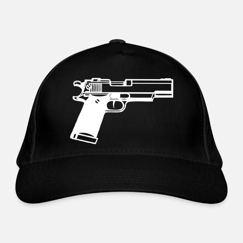 Gun Organic Baseball Cap
