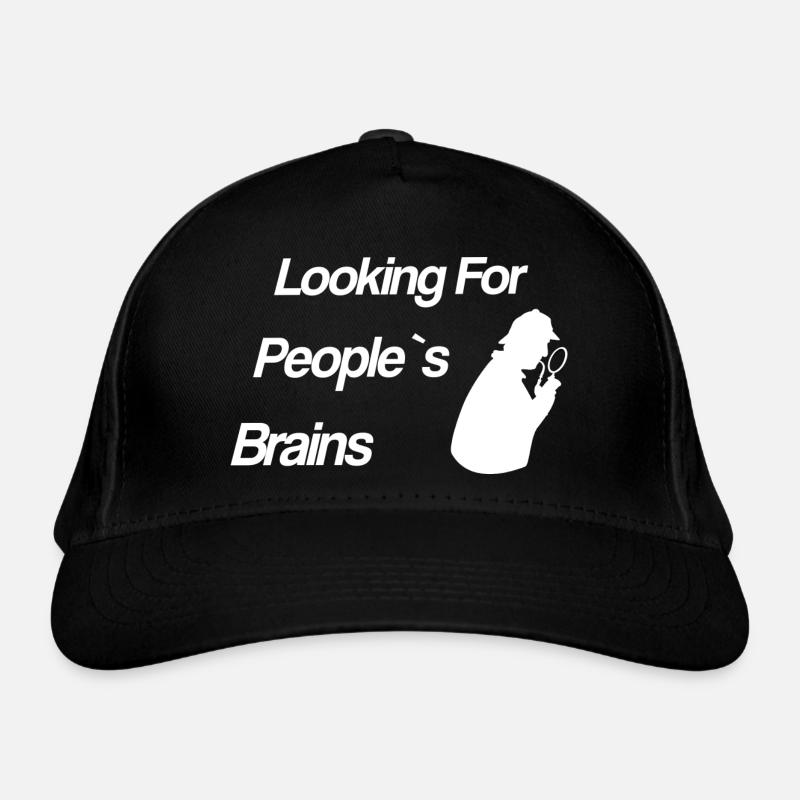Looking For People’s Brains - Sherlock - Casquette classique bio - noir