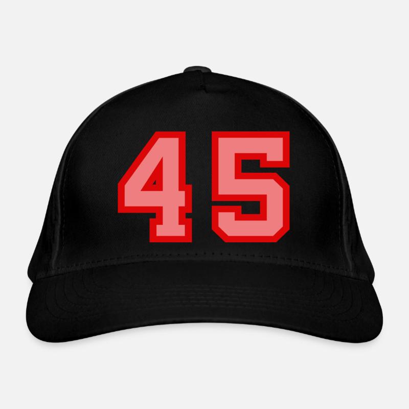 Cool Retro Retrostyle Numéro de maillot numéro de dos Casquette classique bio