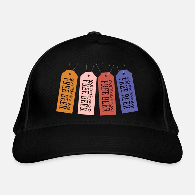 Billet de bière gratuit Casquette classique bio
