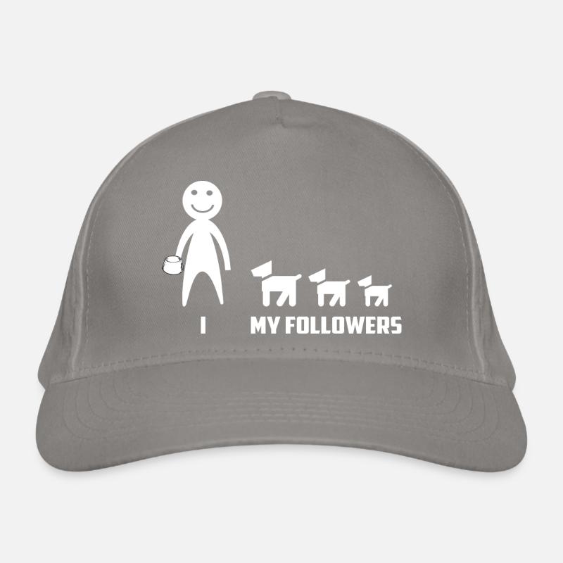 Drôles d’adeptes de chiens Casquette classique bio