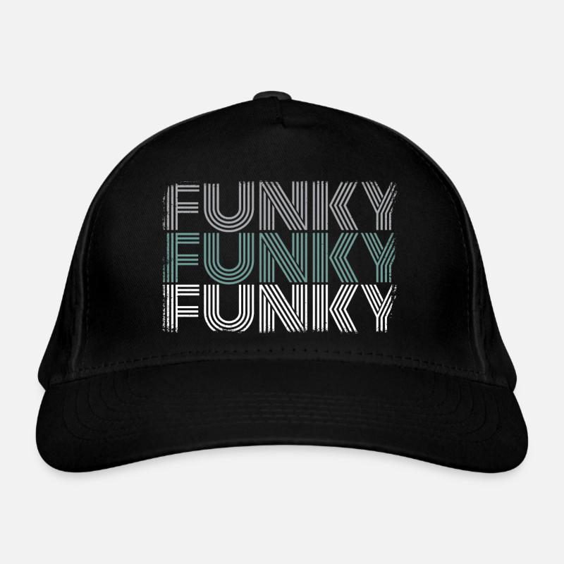 Funky Vintage Organic Baseball Cap