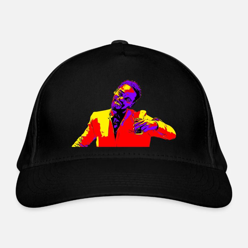 Black Man Organic Baseball Cap