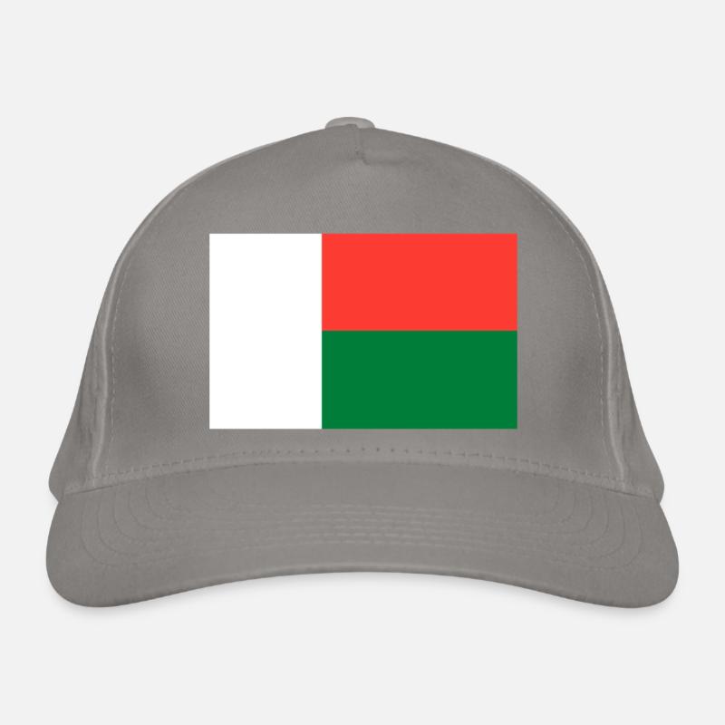 Madagascar flag Organic Baseball Cap