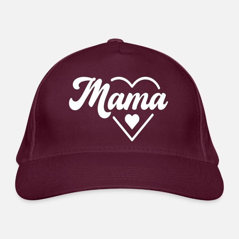Mama Motiv | Muttertags- oder Geburtstagsgeschenk Bio-Baseballkappe