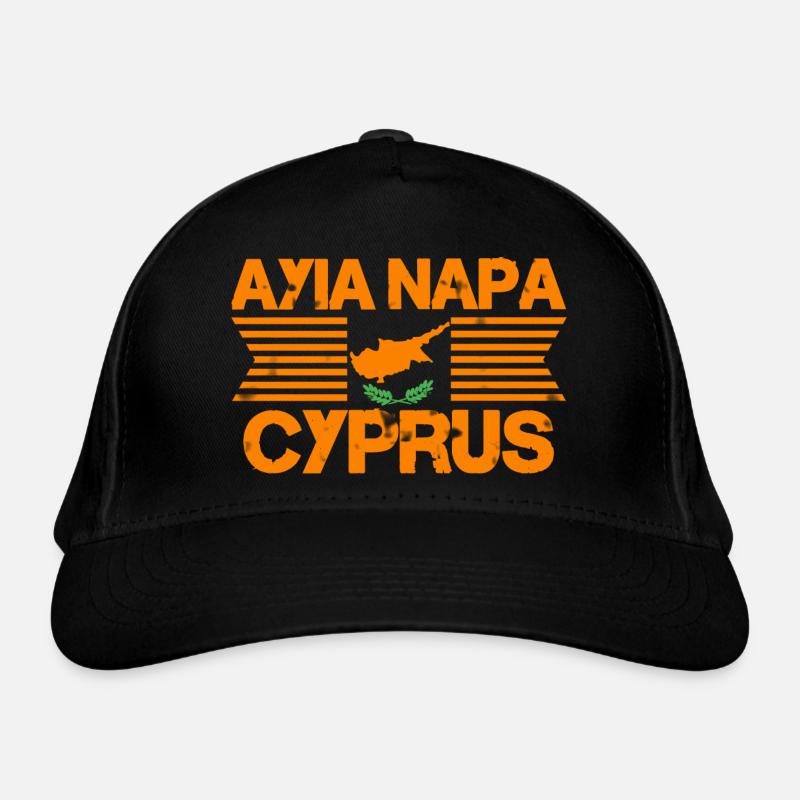 Cyprus - Zypern Flagge Bio-Baseballkappe
