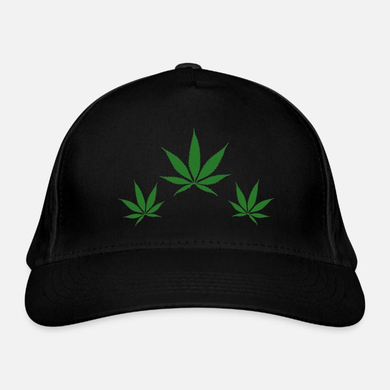 Hemp leaves Organic Baseball Cap
