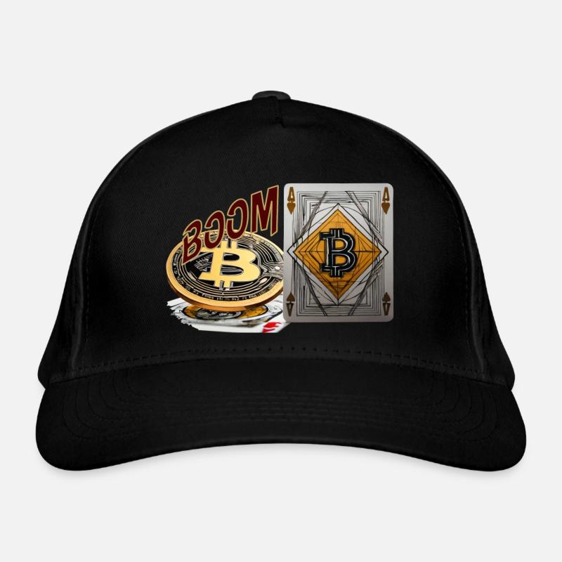 crypto boom, Kryptomünze Boom Bio-Baseballkappe