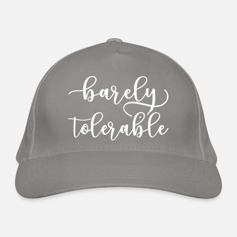 Orgueil et préjugés - À peine tolérable I Casquette classique bio