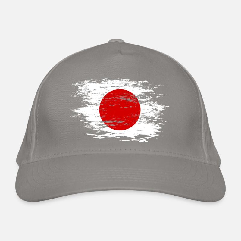 Japan Flagge used Bio-Baseballkappe