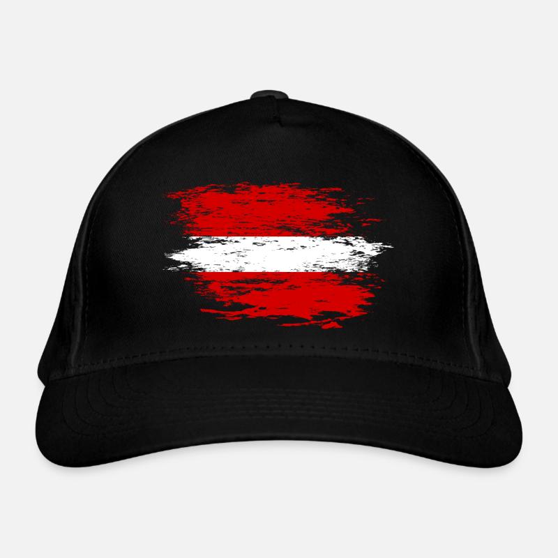 Drapeau de la Lettonie utilisé Casquette classique bio