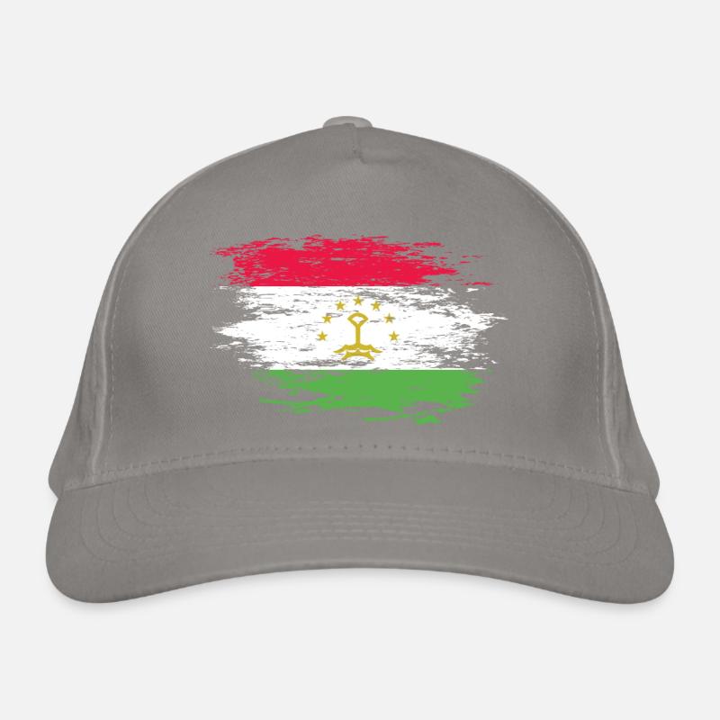 Drapeau du Tadjikistan utilisé Casquette classique bio