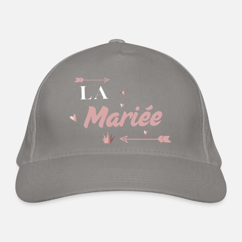 Die Braut Pink Arrow Bio-Baseballkappe