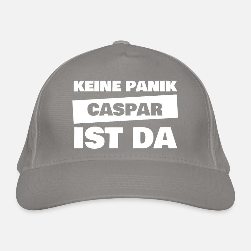 First name Caspar Organic Baseball Cap