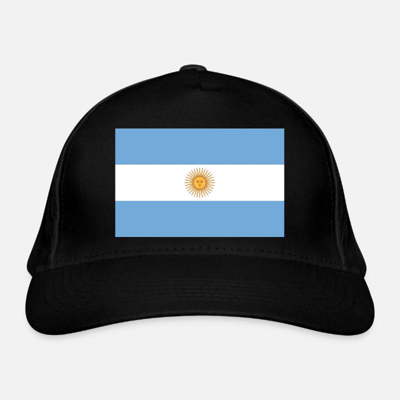 Drapeau Argentine Argentine Casquette classique bio