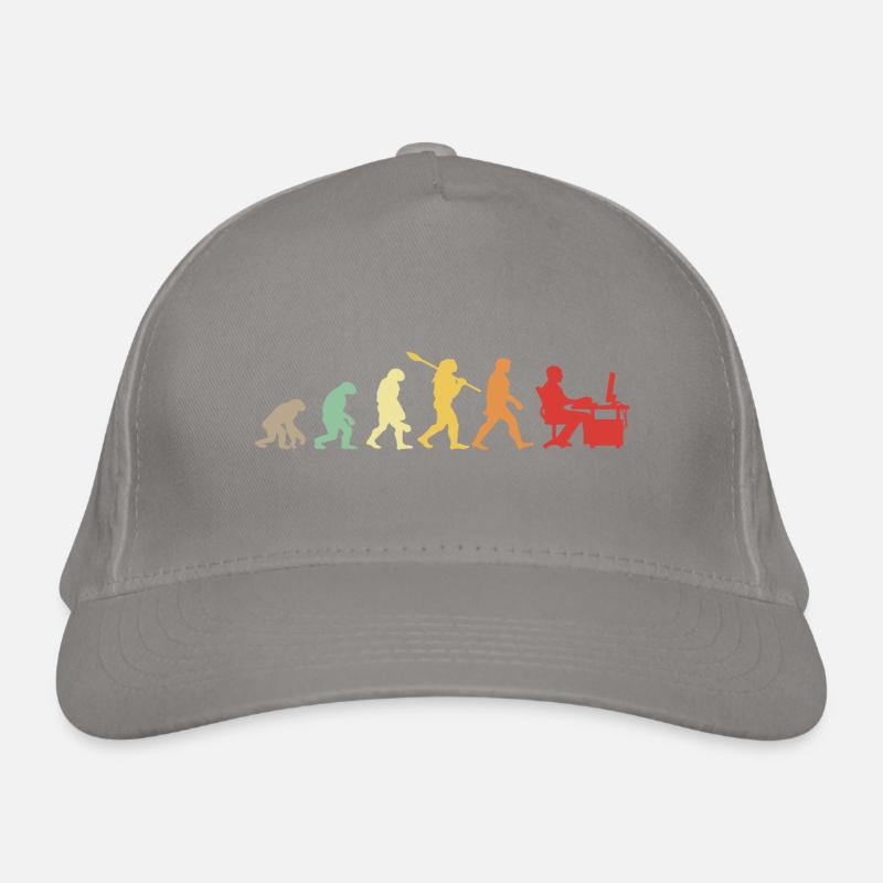 Évolution Darwin pour les Geeks 💻 Casquette classique bio
