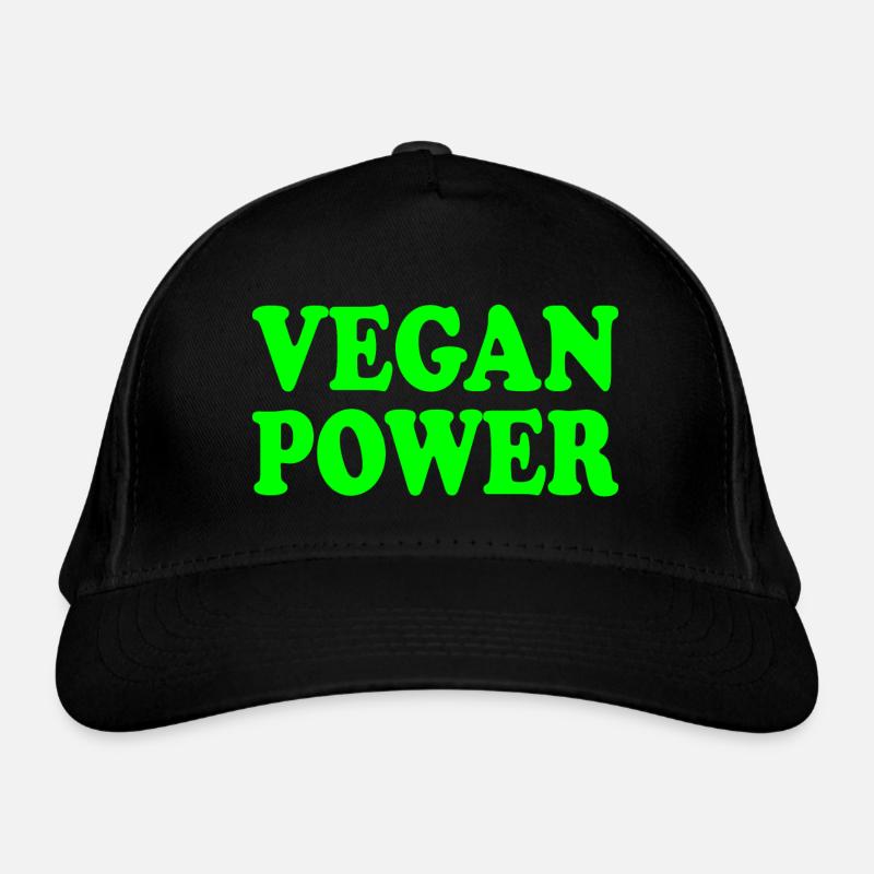 Vegan power Casquette classique bio