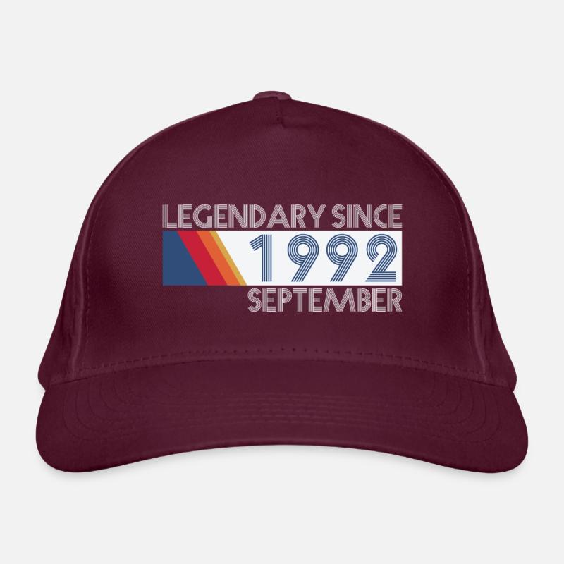 Retro SiFi Legendary since September 1992 - Birth Organic Baseball Cap