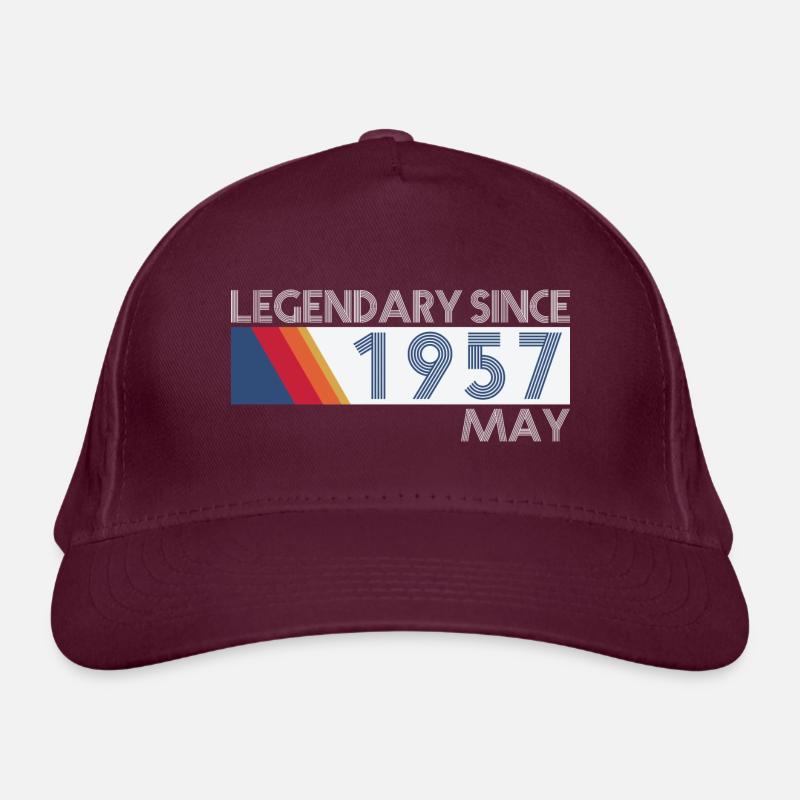 Retro SiFi Legendary since May 1957 - Birthday Organic Baseball Cap
