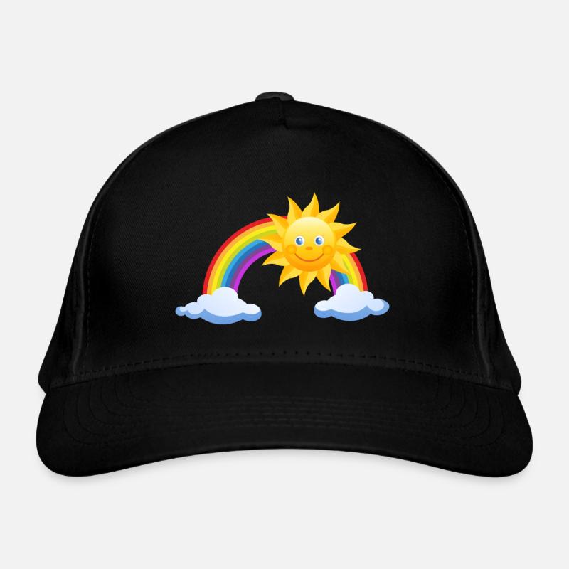 arc-en-soleil comme un cadeau Casquette classique bio